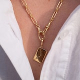 Annoushka Annoushka x The Vampire's Wife Letter Charm Pendant In 18ct Yellow Gold