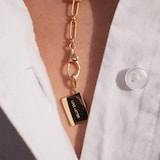 Annoushka Annoushka x The Vampire's Wife Letter Charm Pendant In 18ct Yellow Gold
