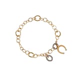 Annoushka Mythology Charm Bracelet In 18ct Yellow Gold With Diamonds