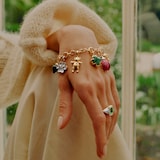 Annoushka Mythology Charm Bracelet In 18ct Yellow Gold With Diamonds