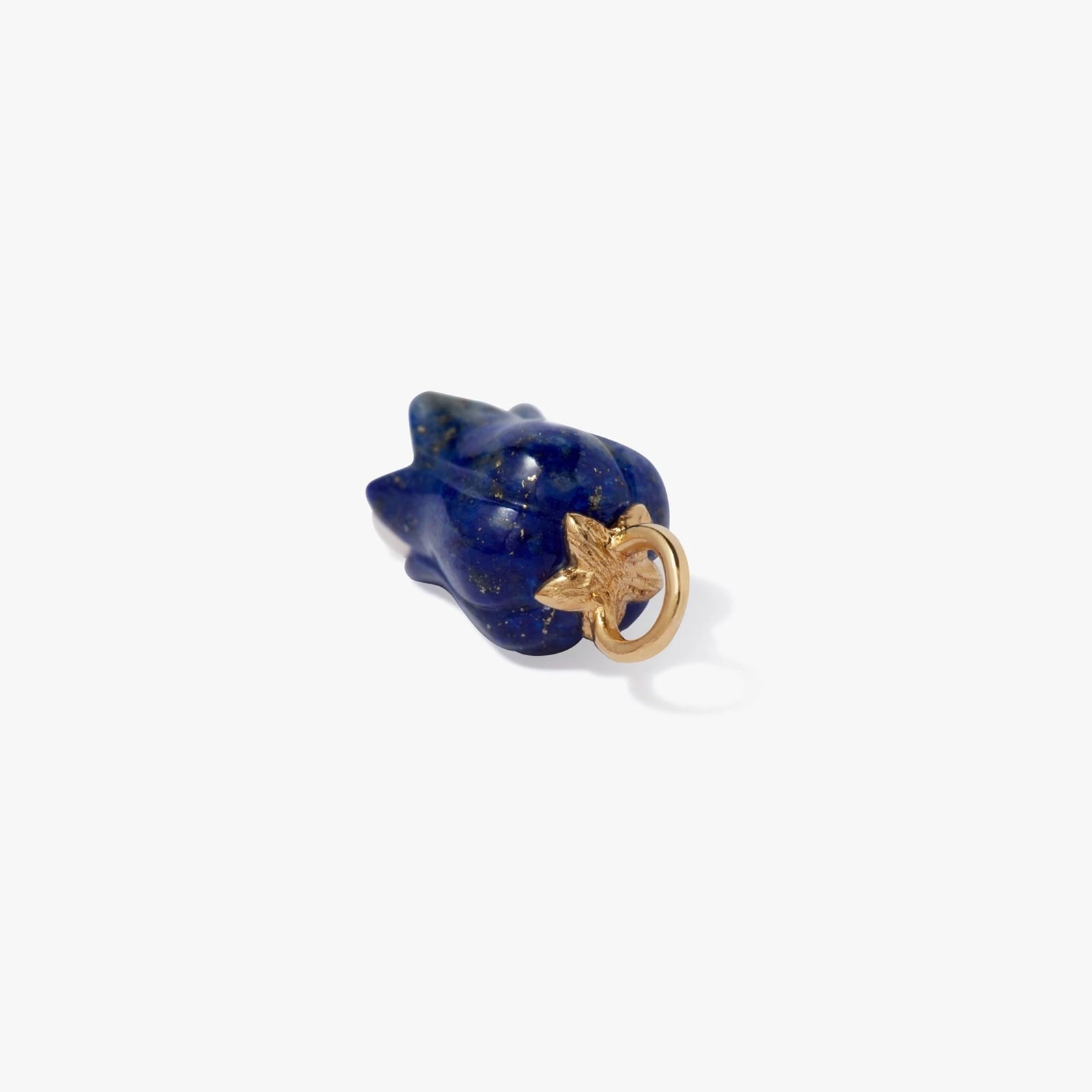 Annoushka Tulip Earring Drops In 18ct Yellow Gold With Lapis Lazuli and Pearls Annoushka Tulip Earring Drops In 18ct Yellow Gold With Lapis Lazuli and Pearls