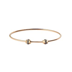 Annoushka Mythology Charm Bangle In 18ct Yellow Gold With Sapphires
