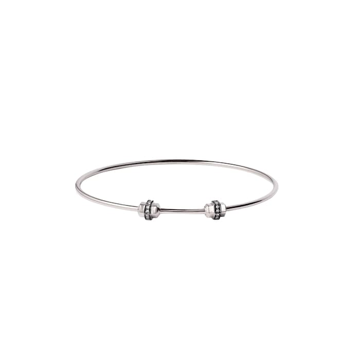 Annoushka Mythology Charm Bangle In 18ct White Gold With Sapphires