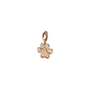 Annoushka Paw Print Charm Pendant In 18ct Yellow Gold