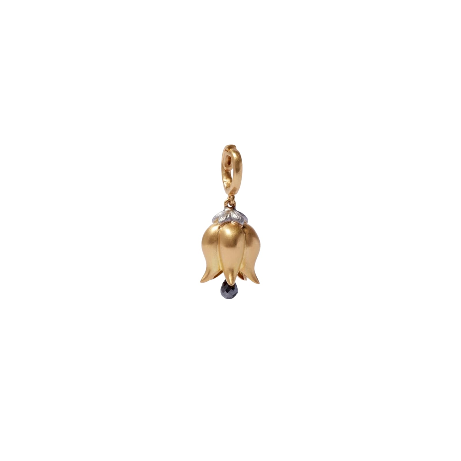 Annoushka Tulips Pendant In 18ct Yellow Gold With Briolette Spinel