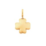 Annoushka Mythology Clover Locket Charm Pendant In 18ct Yellow Gold With Malachite & Diamonds
