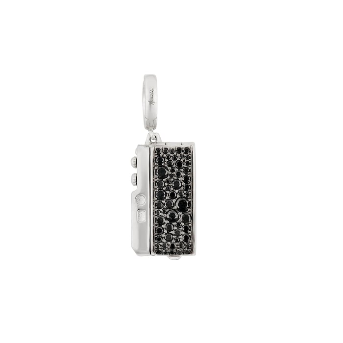 Annoushka Mythology Camera Locket Charm Pendant In 18ct White Gold With Diamonds