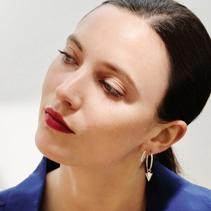 Annoushka Flight Arrow Earring Drops In 18ct Yellow Gold With Diamonds