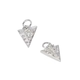 Annoushka Flight Arrow Earring Drops In 18ct White Gold With Diamonds