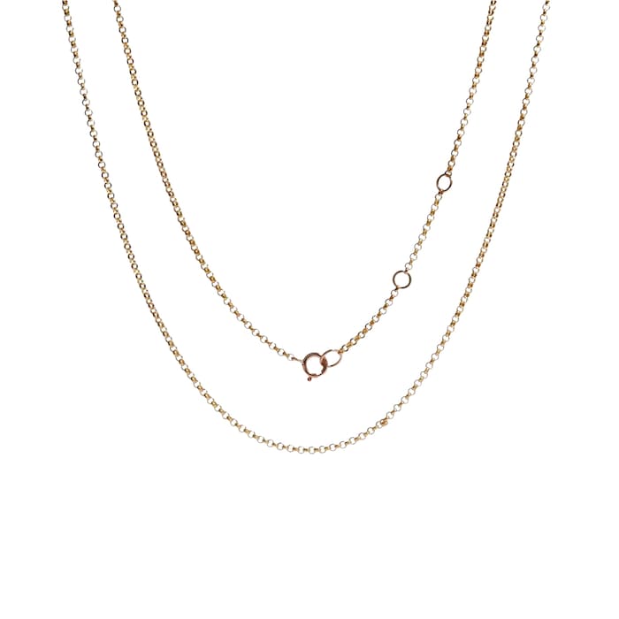 Annoushka Mini Belcher Chain In 14ct Yellow Gold