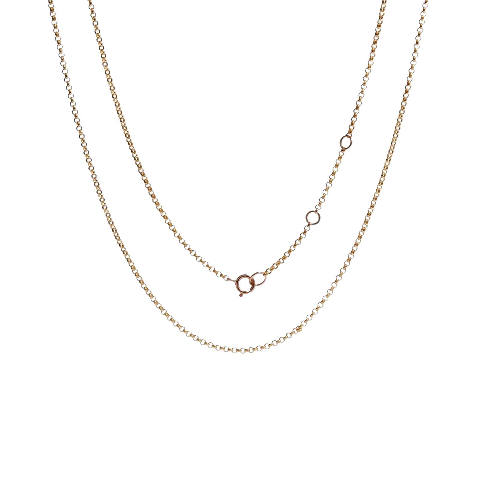 Annoushka Mini Belcher Chain In 14ct Yellow Gold