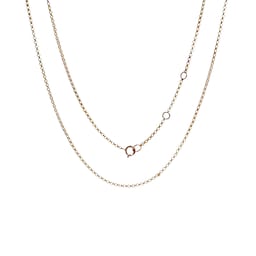 37560222 - Mini Belcher Chain In 14ct Yellow Gold