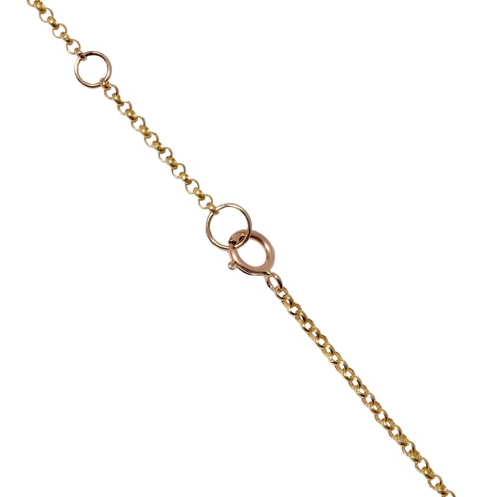 Annoushka Mini Belcher Chain In 14ct Yellow Gold