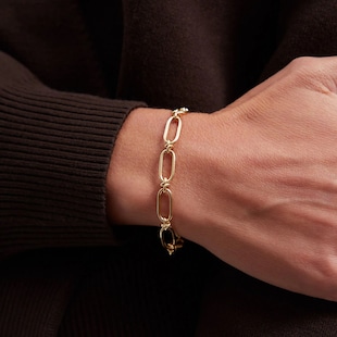 Annoushka Knuckle Bold Chain Bracelet In 14ct Yellow Gold