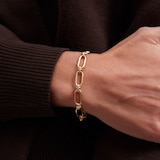 Annoushka Knuckle Bold Chain Bracelet In 14ct Yellow Gold