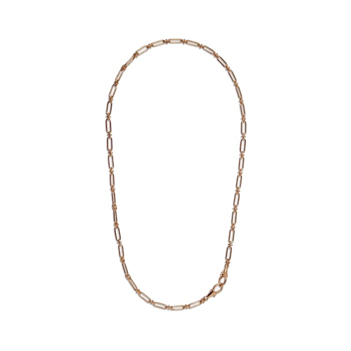 Annoushka Knuckle Classic Chain Necklace In 14ct Yellow Gold