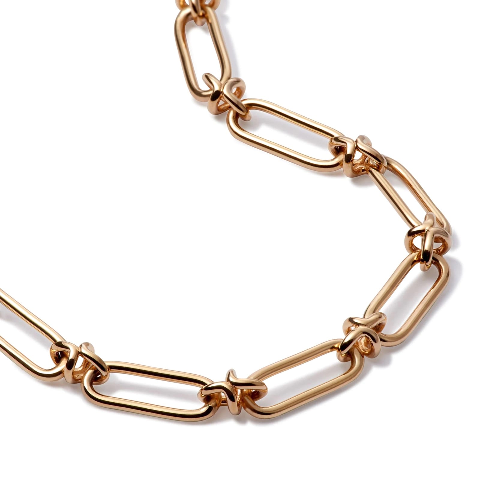 Annoushka Knuckle Classic Chain Necklace In 14ct Yellow Gold
