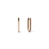 Annoushka Knuckle Hoop Earrings In 14ct Yellow Gold