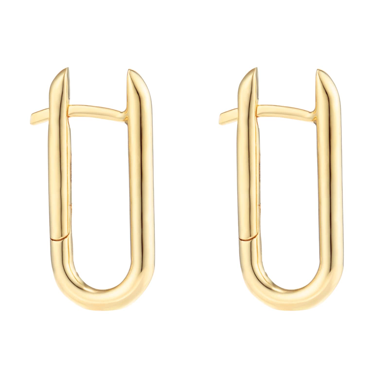 Annoushka Knuckle Hoop Earrings In 14ct Yellow Gold Annoushka Knuckle Hoop Earrings In 14ct Yellow Gold
