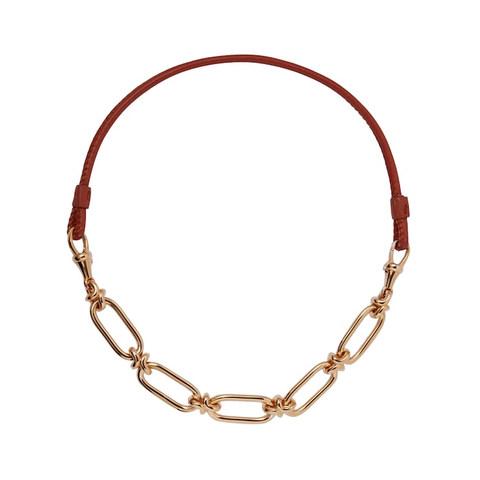 Annoushka Knuckle Heavy Chain Bracelet In 14ct Yellow Gold