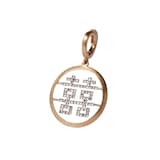 Annoushka Double Happiness Charm Pendant In 18ct Yellow Gold With Diamonds