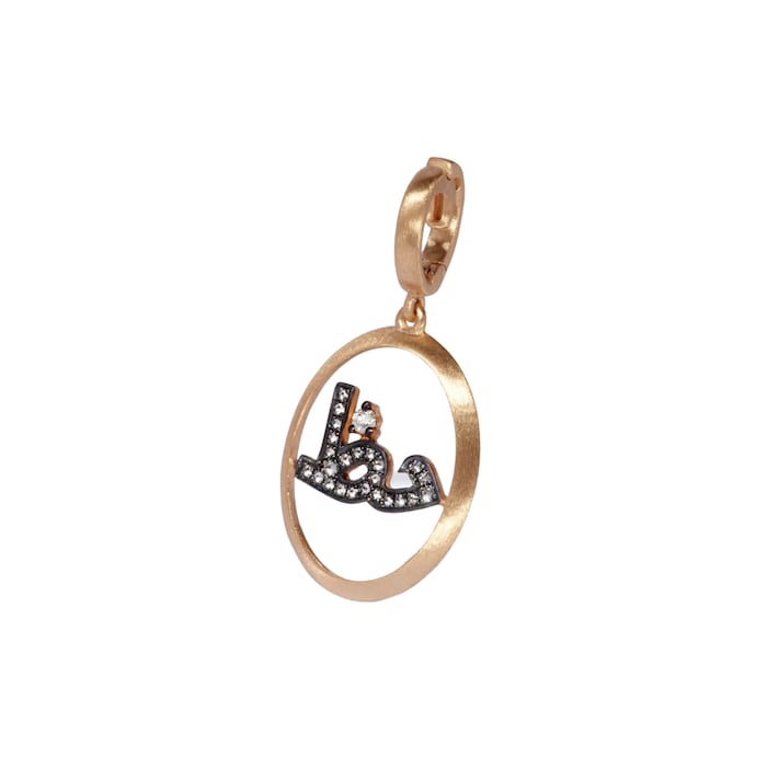 Annoushka Arabic Luck Pendant In 18ct Yellow Gold With Diamonds
