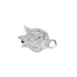 Annoushka Tulips Earring Drops In 18ct White Gold With Diamonds And Briolette