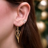 Annoushka Six Hoop Earrings In 14ct Yellow Gold