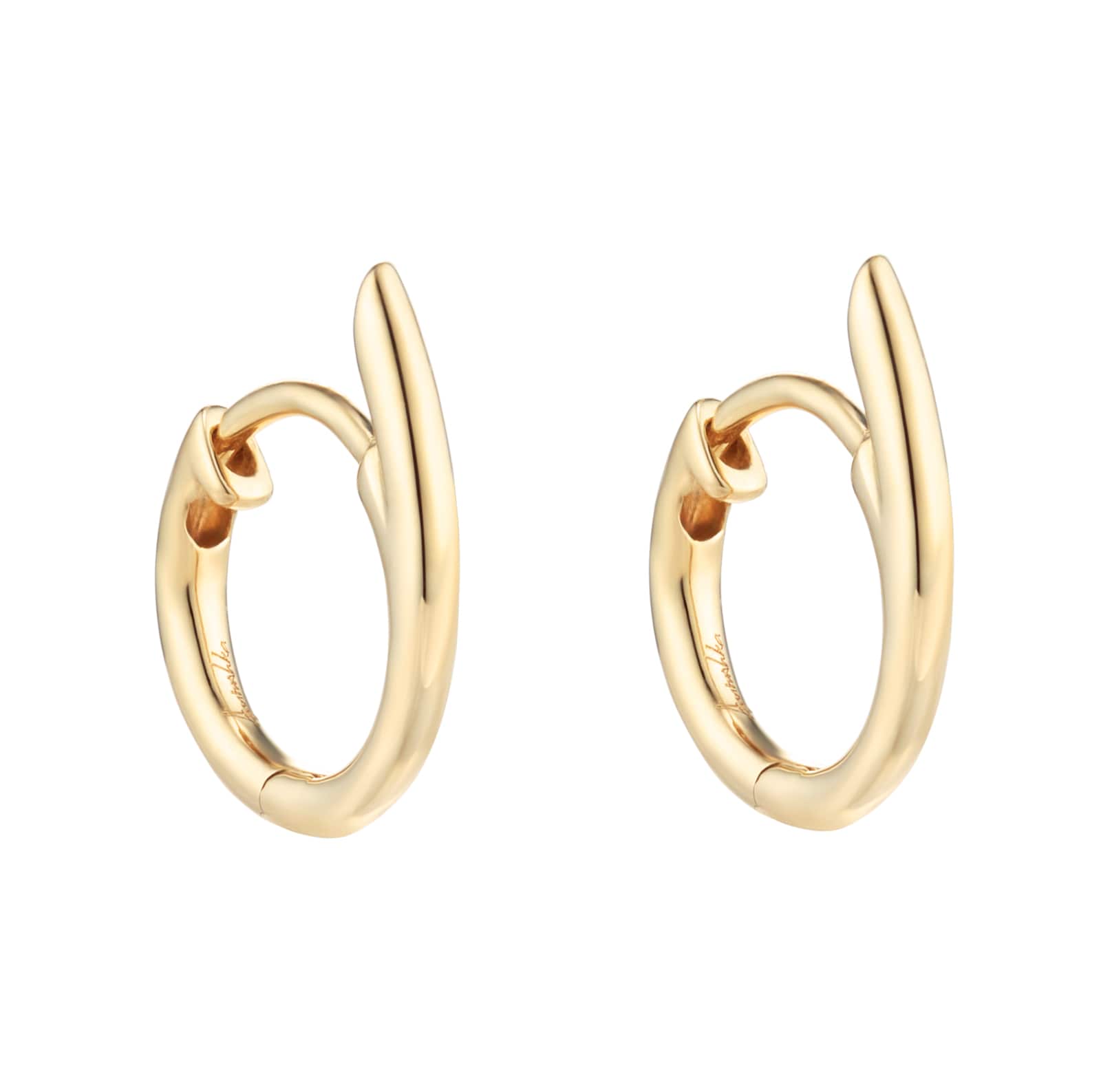 Annoushka Six Hoop Earrings In 14ct Yellow Gold Annoushka Six Hoop Earrings In 14ct Yellow Gold