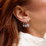 Annoushka Six Hoop Earrings In 14ct White Gold