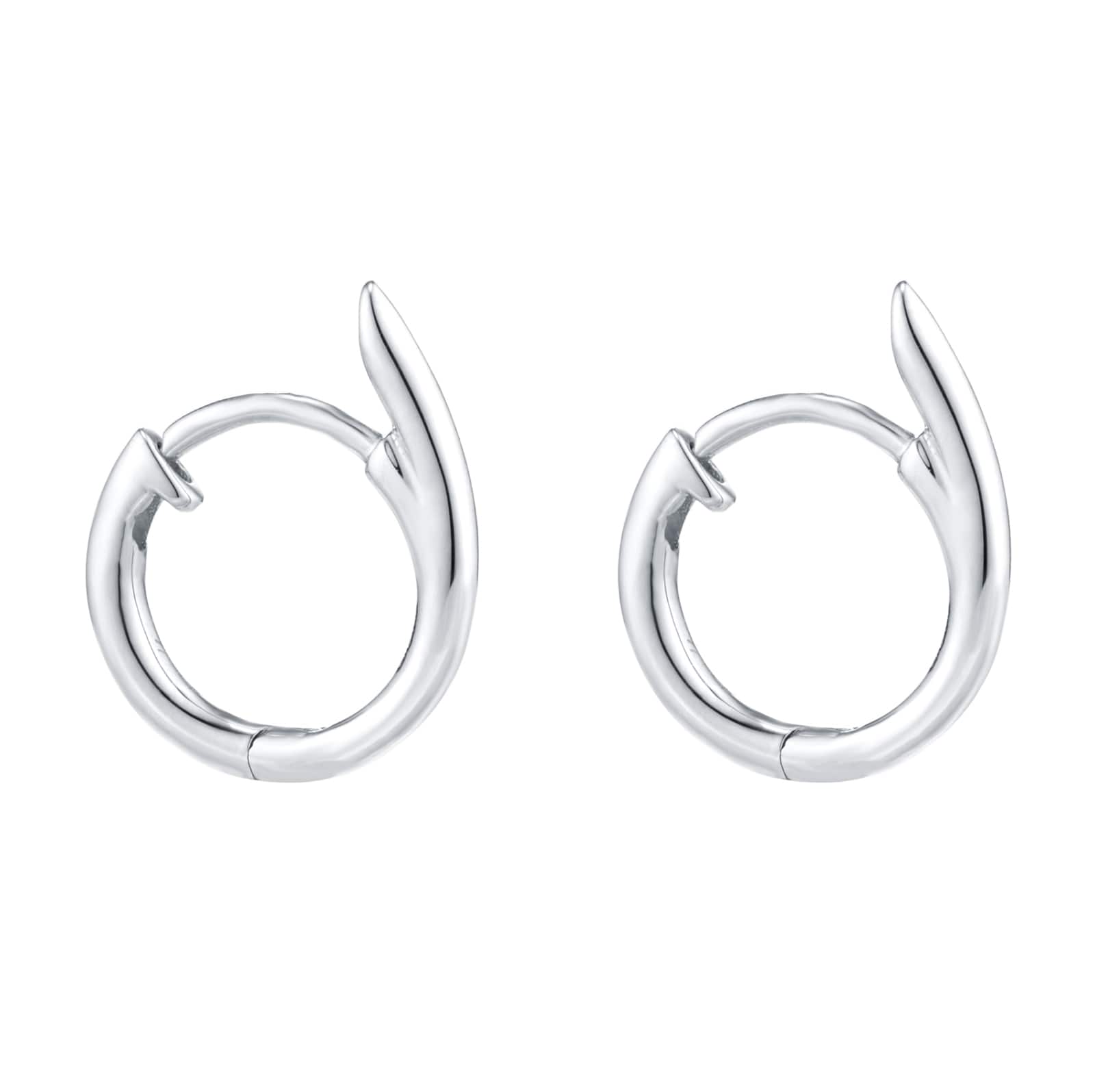 Annoushka Six Hoop Earrings In 14ct White Gold Annoushka Six Hoop Earrings In 14ct White Gold