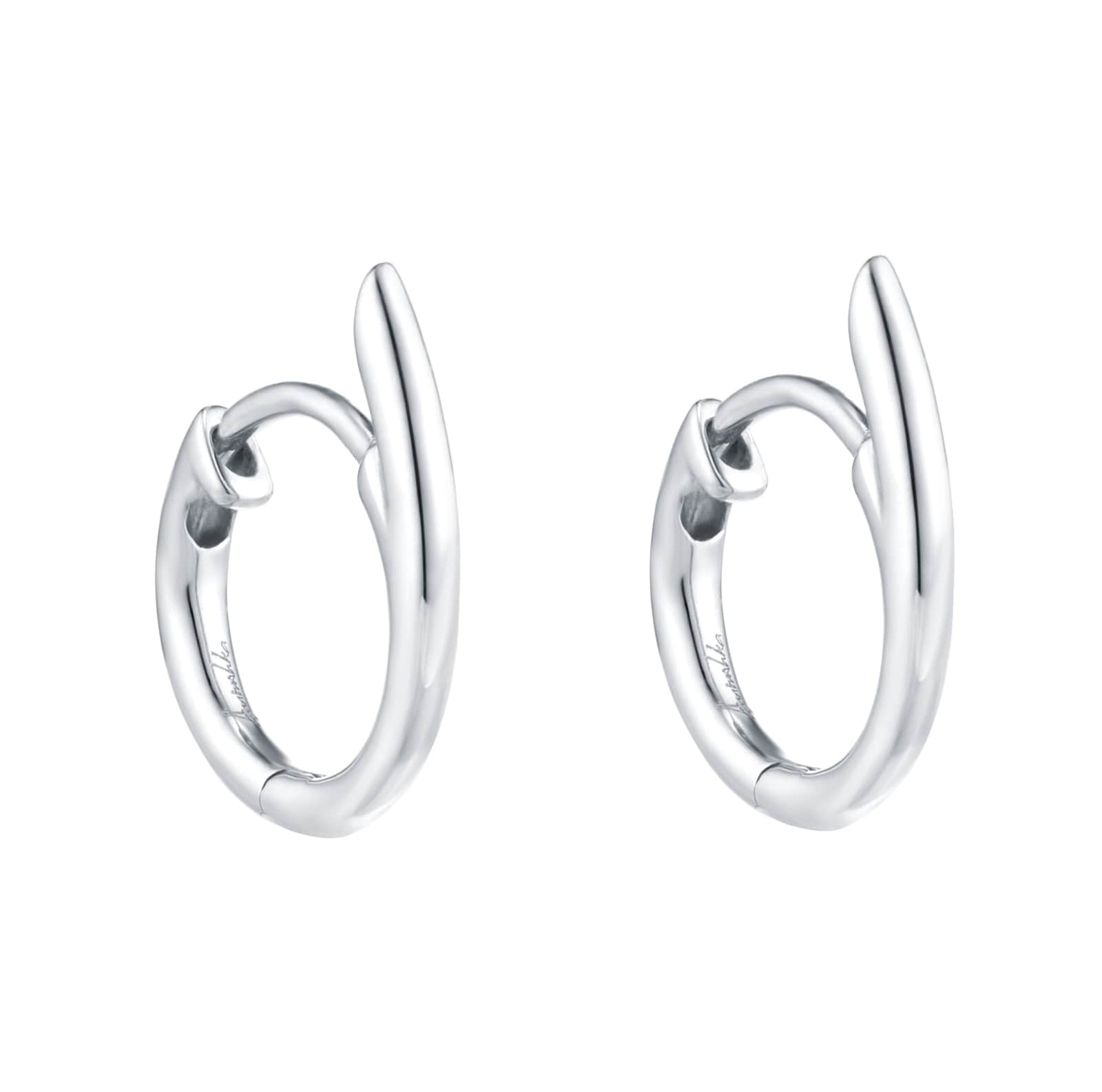 Annoushka Six Hoop Earrings In 14ct White Gold Annoushka Six Hoop Earrings In 14ct White Gold