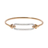 Annoushka Knuckle Dust Bangle In 18ct Yellow Gold With Diamonds