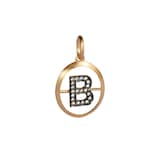 Annoushka Initials B Pendant In 18ct Yellow Gold With Diamonds