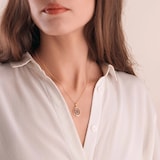 Annoushka Initials D Pendant In 18ct Yellow Gold With Diamonds