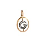 Annoushka Initials G Pendant In 18ct Yellow Gold With Diamonds
