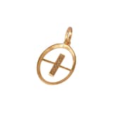 Annoushka Initials I Pendant In 18ct Yellow Gold With Diamonds