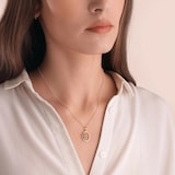 Annoushka Initials L Pendant In 18ct Yellow Gold With Diamonds