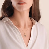 Annoushka Initials N Pendant In 18ct Yellow Gold With Diamonds