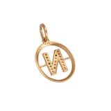 Annoushka Initials N Pendant In 18ct Yellow Gold With Diamonds