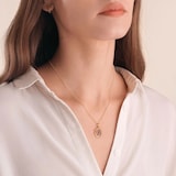 Annoushka Initials U Pendant In 18ct Yellow Gold With Diamonds