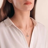 Annoushka Initials W Pendant In 18ct Yellow Gold With Diamonds