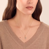 Annoushka Initials Z Pendant In 18ct Yellow Gold With Diamonds