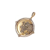 Annoushka Mythology Spinning Globe Pendant In 18ct Yellow Gold With Diamonds