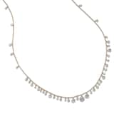 Annoushka Whoopsie Daisy Necklace In 18ct Yellow & White Gold With Diamonds