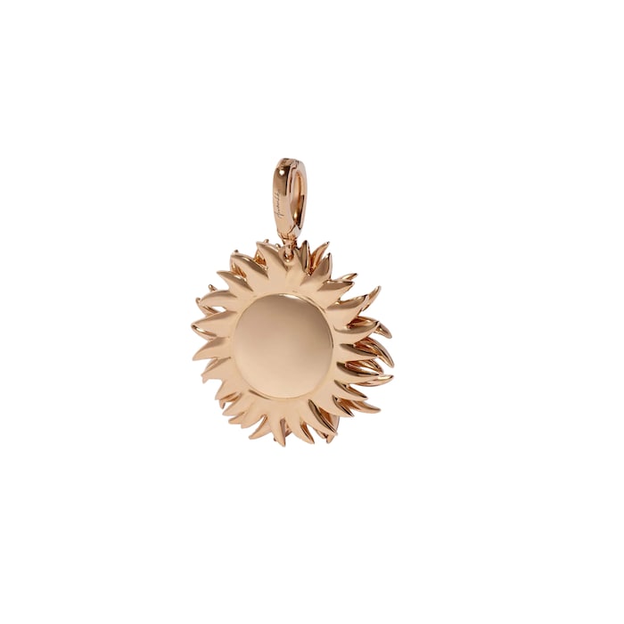 Annoushka Mythology Sun Charm Pendant In 18ct Yellow Gold With Diamonds