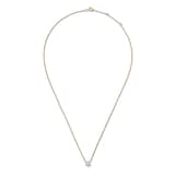 Annoushka Whoopsie Daisy Necklace In 18ct Yellow & White Gold With Diamond