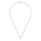 Annoushka Whoopsie Daisy Necklace In 18ct Yellow & White Gold With Diamond