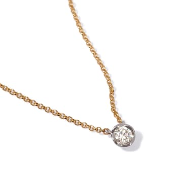 Annoushka Whoopsie Daisy Necklace In 18ct Yellow & White Gold With Diamond