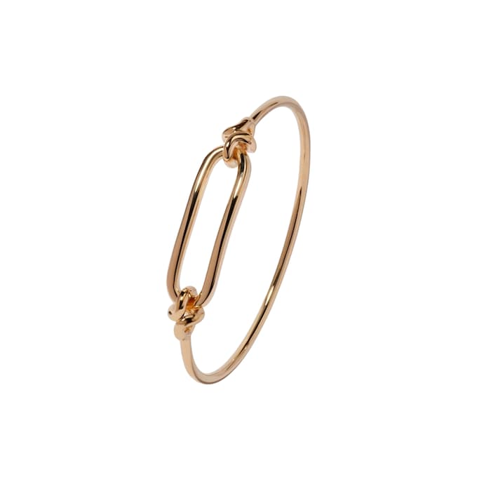 Annoushka Knuckle Bangle In 14ct Yellow Gold